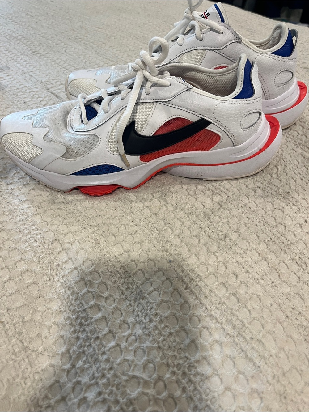 Nike Men’s Air Zoom Shoes White Blue Black